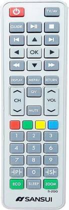 Ethex Tv remote replacement for Sansui tv remote control New TvR-67 Compatible with Sansui tv remote control (Same remote Only will work) Remote Controller