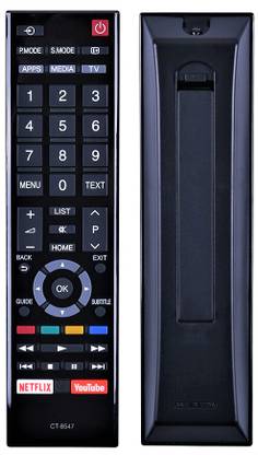 ERNIL Smart Tv Remote Control Compatible for Toshiba LED Smart TV With Netflix & YouTube Button(Your Old Remote Must be Same) Remote Controller