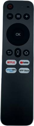 NixGlobal MEE+ Remote with Voice Control Function Compatible with Mee Plus 4K SMART LED LCD TV Remote Controller
