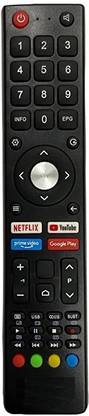 HDF Replacement Remote Compatible for BPL,Motorola,Nokia & Itel Smart TV with Pairing Compatible for BPL LED TV - SG657 BPL,Motorola,Nokia & Itel Non-Voice & Google Assistant Not Supported Remote Controller