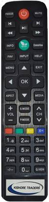 Kishore Traders Compatible Remote Control For  Noble Skiodo Led Tv Remote Controller