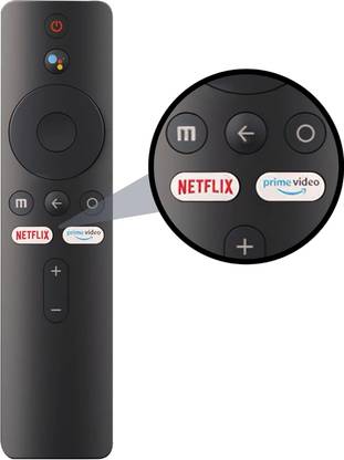 QIBOX Mi X Pro, X series, Mi 5A Original/ with google voice command for android O For DevicesMi Android TV, Mi tv, Xiaomi Redmi Mi Smart Tv, MI Smart TV 4A Remote Controller