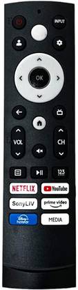 ANM Remote Compatible for VU Smart TV LED LCD VU, HISENSE ( EXACTLY SAME REMOTE ONLY WILL WORK ), ( NON-VOICE ) Remote Controller