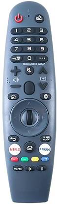 HDF Remote Control Compatible for INTEX,BPL,LLYOD,VU,VISE , LED Android Vise,BPL,and Movies-Without Air Mouse Pointer - Without Voice Control रिमोट कंट्रोलर