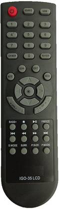 Nij IGO-35 TV Compatible For LED LCD TV Remote Control IGO generic Remote Controller