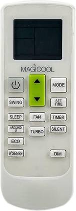 V4 Gadgets Compatible for Whirlpool Ac Remote Original Intelli Comfort 129a Model Suitable Inverter and Non Inverter AC Series 1 1.5 2 Ton Split and Window Remote Controller