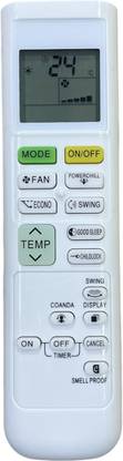 miracles in hand MIH214WOPRNT AC Remote Control Compatible with COANDA Function DAIKIN Remote Controller
