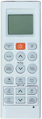 LUNAGARIYA Compatible with  AC Remote Control 5 IN 1 LG Remote Controller