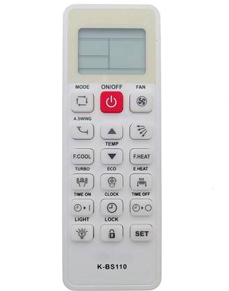 Technology Ahead Compatible with Videocon Universal COMPLITABLE WITH VIDEOCON SPLIT AND WINDOW UNIVERSAL AIR CONDITIONER REMOTE 3 IN 1 Videocon AC, Universal AC Remote Controller