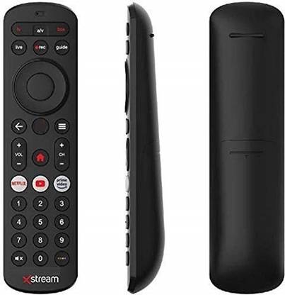 Technology Ahead Non Voice Supported works for Airtel Xstream Original DTH Set Top Box ARTL STREAM Airtel Xstream Original Fiber Broadband HD and SD Smart Android DTH Set Top Box Remote Controller