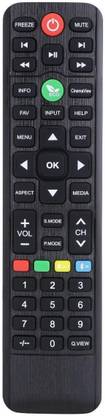 HDF Replacement Remote Control LED TV (CREL7369) Croma LED Smart TV, Impex LED Smart TV, Zebronics Smart TV Remote Controller