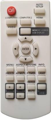 BhalTech N2QAYA000116 Projector Remote Control (Old Remote Exactly Same Remote Will Only Work) Compatible for Panasonic Projector Remote Controller