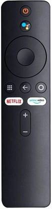 LRIPL MI Smart & Android TV Bluetooth Remote Google Voice Netflix Prime Video Only for MI Smart TV & Android TV [Not compatible with Mi TV Stick or Mi Box] Remote Controller