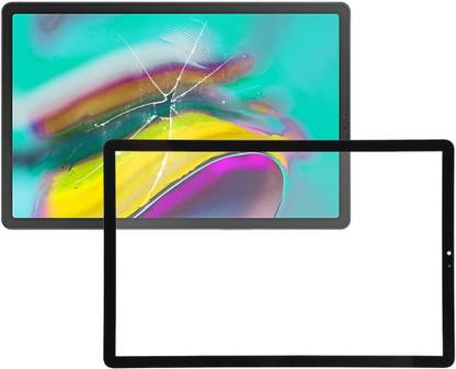 T-Rex Galaxy Tab S5e ( SM-T720, T725 ) Front Screen Glass with OCA [ Black ] TFT 10.5 inch Replacement Screen