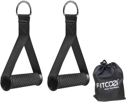 Fitcozi D Handle Gym Exercise, Replacement Handle Attachments for Cable Machine Pulleys Resistance Tube