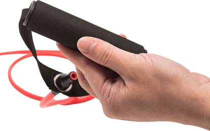 Workout Wala esistance Tube with Foam Handles for Stretching, Mobility, Weight Training. Resistance Tube