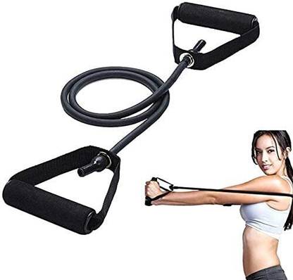 Ezyfit EZY605 Toning Tube with Foam Handles, Door Anchor for Exercise & Stretching Resistance Tube