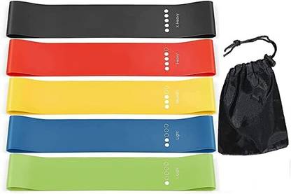 TRFSDI Exercise Bands, Set of 4 Exercise Loops Workout Bands for Leg, Ankle Resistance Tube