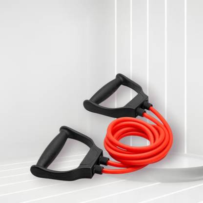 SRD FT-YG Tube Handles Medium Resistance Tube Resistance Home (BLACK RED) Resistance Tube