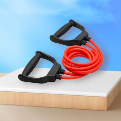 SRD LBF-UG Tube Handles Medium Resistance Tube Resistance Home (BLACK RED) Resistance Tube