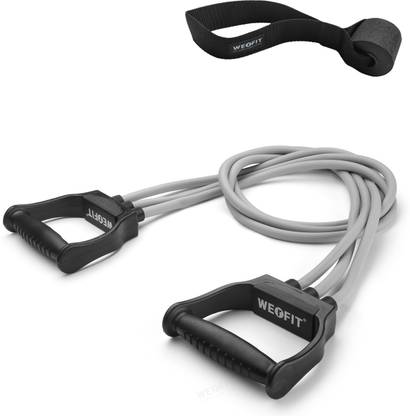 WErFIT Resistance Bands With Free Door Anchor For Stretching, Toning & Full Body Workout Resistance Tube