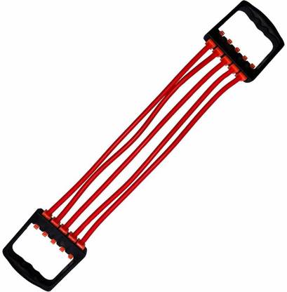 Ample Wings Chest Expander Includes 5 Resistance Bands Removable Resistance Tube