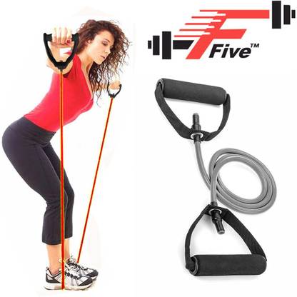 FFive Best quality Resistance Band Set with Handles, Single Toning Resistance Tube Resistance Tube