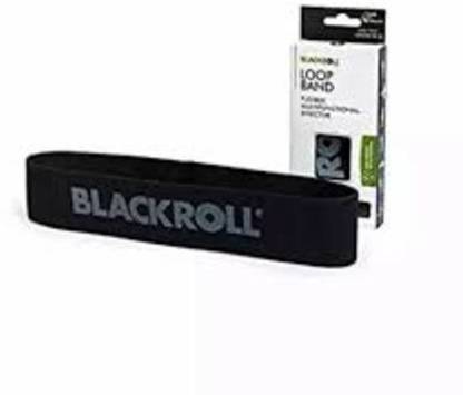Blackroll LOOP BAND 7.2kg-Black-Extra Strong-32cmx6cm-New Resistance Band