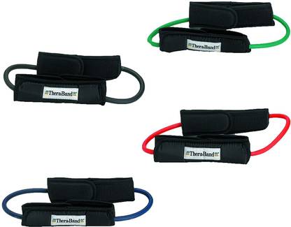 Theraband Padded Cuffs, BLUE