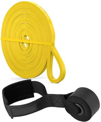 Wearslim Professional Pull Up Workout Resistance Band with Door Anchor (8-15lbs) Resistance Tube