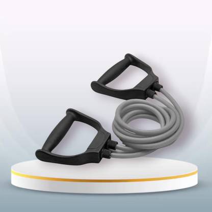 Aoriyon H9E-FH Toning Tube Exercise & Stretching Resistance(Grey) Resistance Tube