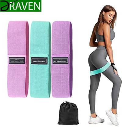 Gundagai high-quality Fabric loop Band/Stretch Exerciser For Legs, Hip, and Thighs. Resistance Tube