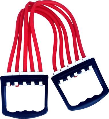 SWAG GALAXY Adjustable 5 Rubber Chest Developer MultifunctionTubes Muscle Pulling Rope Resistance Tube