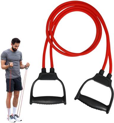 MAYOR Double Toning Tube Exercise & Stretching Pulling Rope For Men And Women Resistance Tube