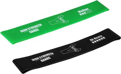 A-TAPE Resistance Loop Bands – Exercise & Strength Training Set with Carry Case Resistance Tube