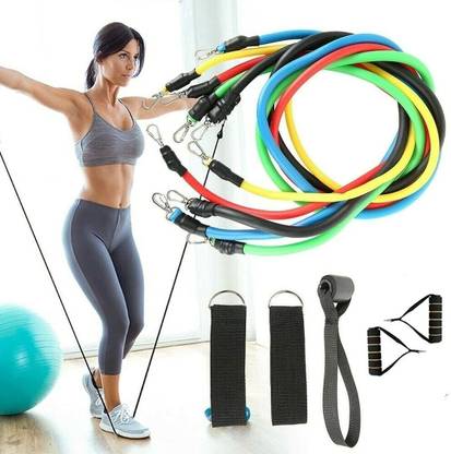 BDMP Resistance Band Set For Men & Women. Gym Equipment For Exercise Resistance Tube Resistance Tube