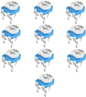 SunRobotics 1k ohm Variable Resistor Trimmer Potentiometer (RM065) 10 Pcs Variable Resistor