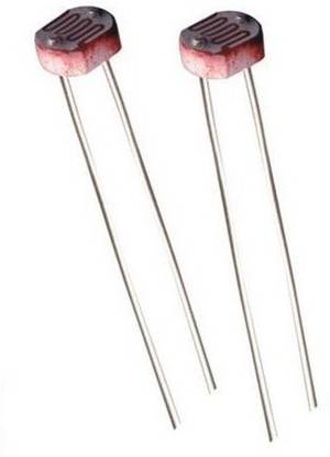 gobagee LDR - Light Dependent Register- Photo Resistor (2 Pcs) Fixed Resistor