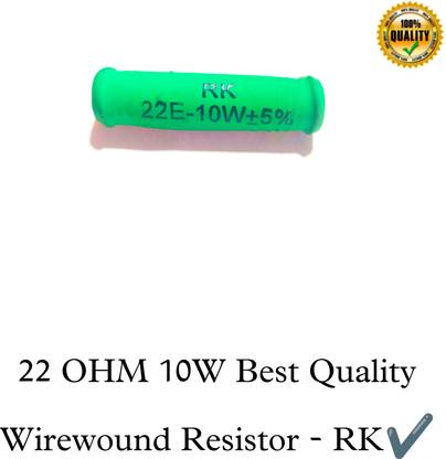 RKRESISTORS 22 OHM 10W Variable Resistor