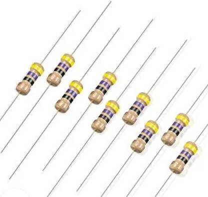 Ihc 47E Ohm 0.25 Watt Resistors(Pack of 100) Fixed Resistor