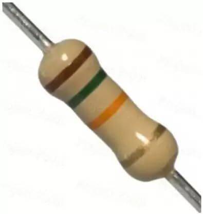 Octava 100 PCS 15K OHM 0.25W CARBON FILM 15K Fixed Resistor