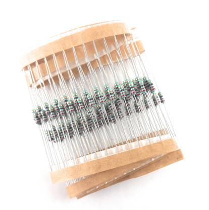 SAMAES 100 pics 220 Ohm 1/4 Watt 5% Resistors Fixed Resistor