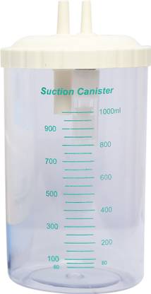 OLEX Suction Jar of 1000 ml for Suction Machine Jar Respiratory Exerciser