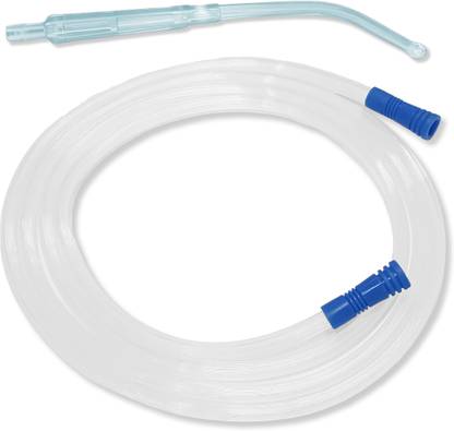OTICA Yankauer Suction Set Sterile - EO 2.5M Long Suction Tube with Vented Crown Tip Yankauer Handle Respiratory Exerciser