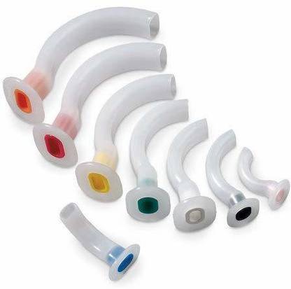 OTICA Guedel Pattern Airways Set Pack Of 8 Pieces | SIZE 00 to 6 | Non-Sterile Respiratory Exerciser