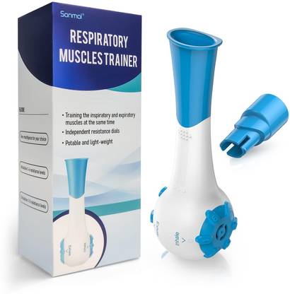 Sonmol Breathing Lung Exerciser Respiratory Trainer for Respiratory Therapy Breathing Exerciser Respiratory Exerciser