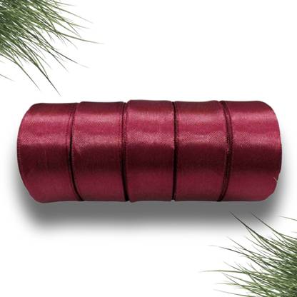 Lamina Collections Maroon Satin Ribbon Maroon Satin Ribbon