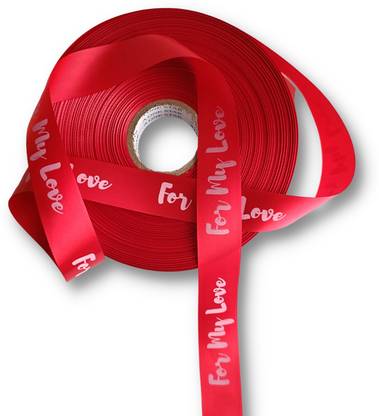 PLS TRADERS PLS019 Red Satin Ribbon