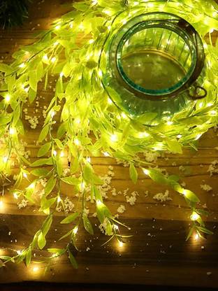 diyadecor 200 LEDs 3 m Yellow Flickering, Steady String Rice Lights