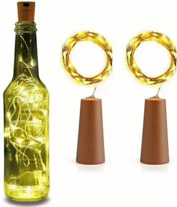 itechno 20 LEDs 1.78 m Yellow Steady Bottle Rice Lights